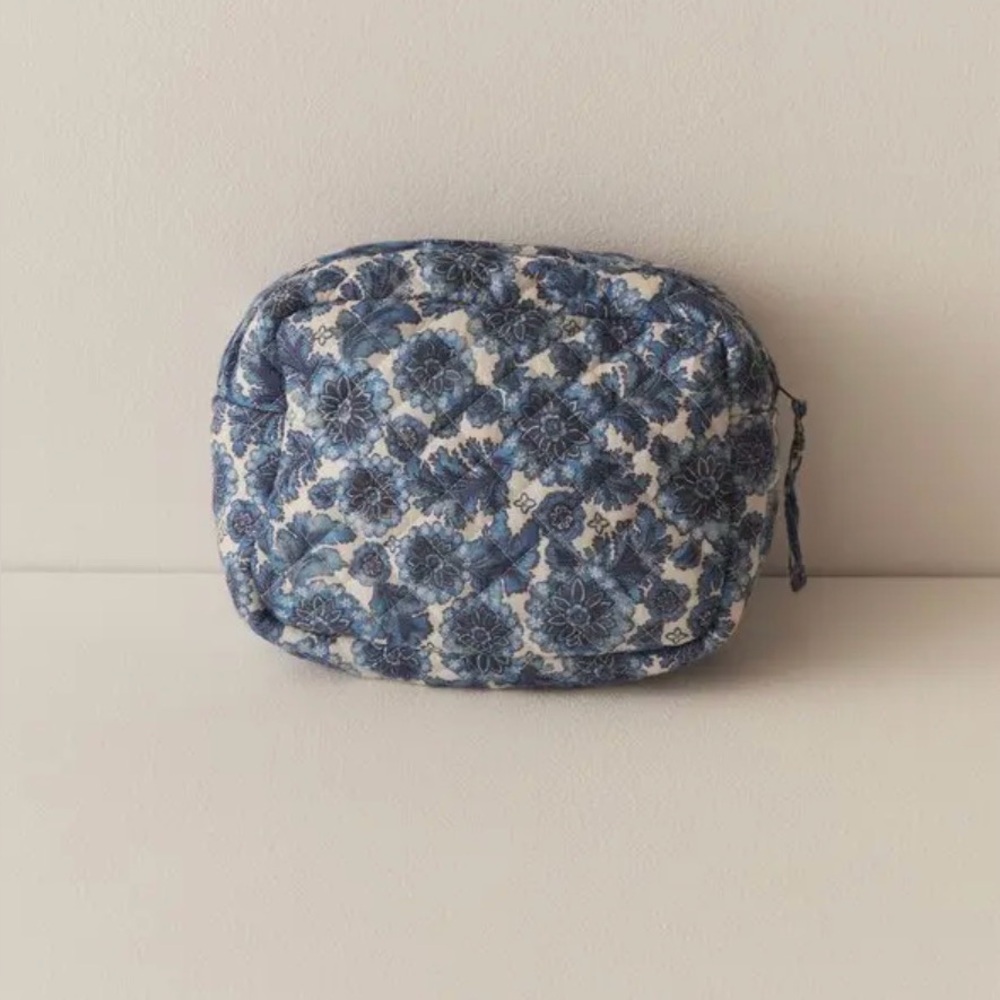 Doen Holloway Pouch in Bleu Soleil Fleurit